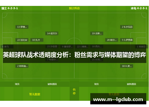 英超球队战术透明度分析：粉丝需求与媒体期望的博弈